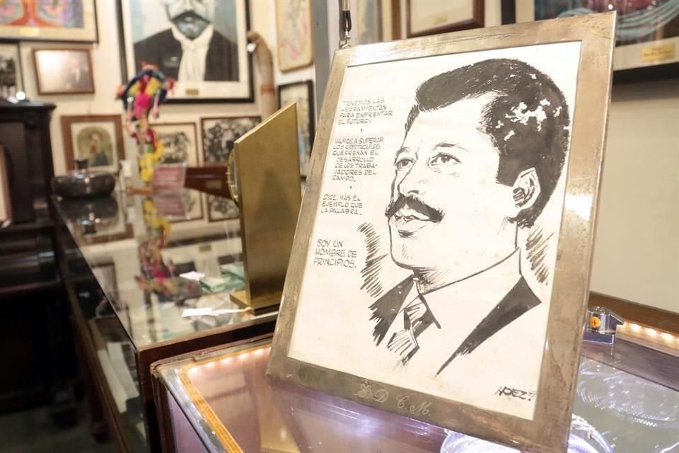 El lunes y martes se subastarán 604 artículos del ex candidato a la Presidencia Luis Donaldo Colosio.