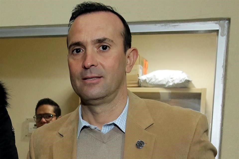Carlos de la Fuente, coordinador de la bancada del PAN en el Congreso local.