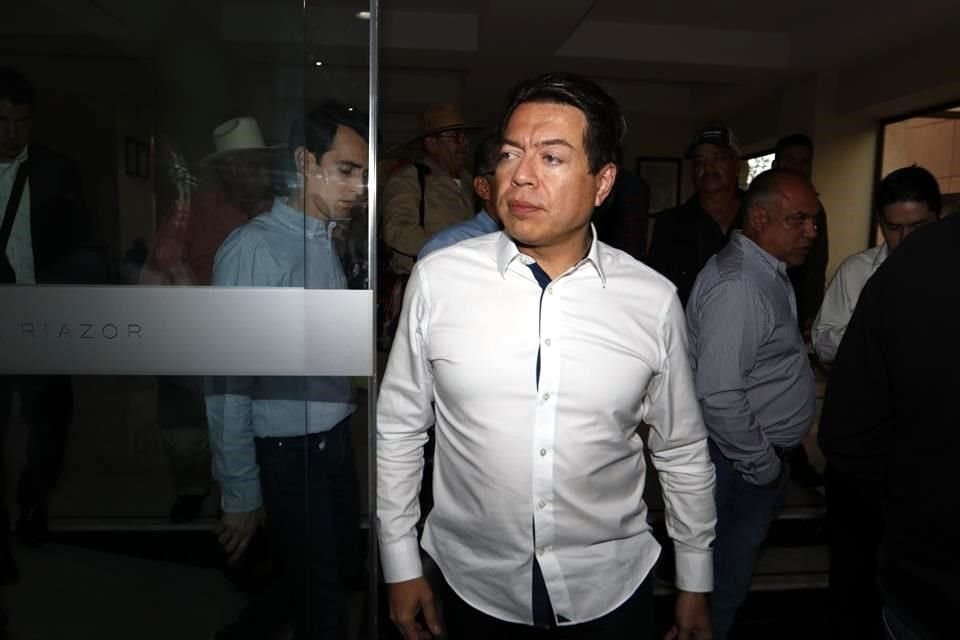 Mario Delgado, coordinador de Morena, y presidente de la Jucopo, reconoció presiones por la falta de acuerdos para poder discutir el PEF 2020.