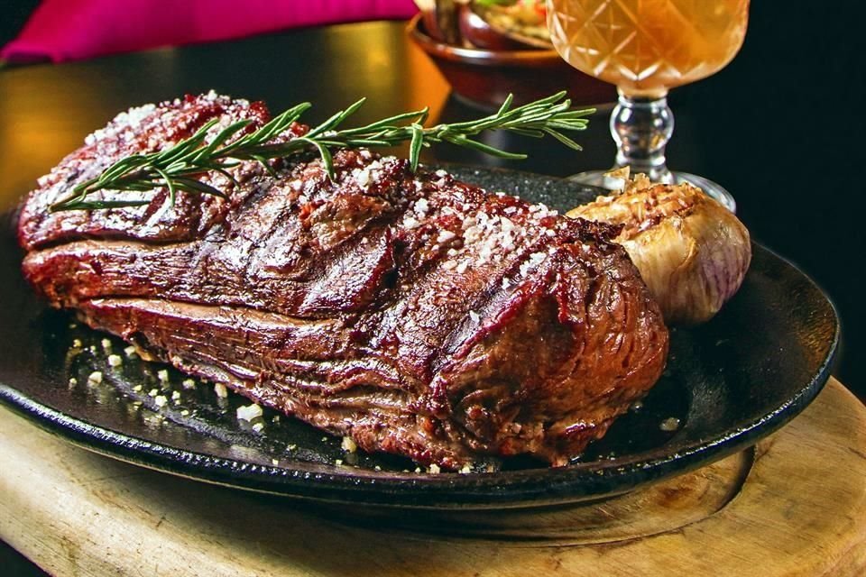 Filete de res angus.