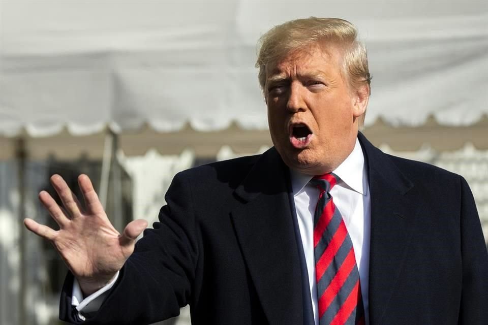 El Presidente Donald Trump dijo hoy que podrían esperar hasta después de las elecciones de 2020 para firmar un acuerdo comercial con China.