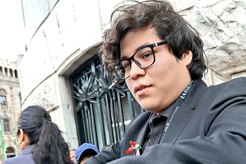 Guillermo Uribe Laudino, de 19 años de edad, ve a Gustavo Dudamel como una inspiración.