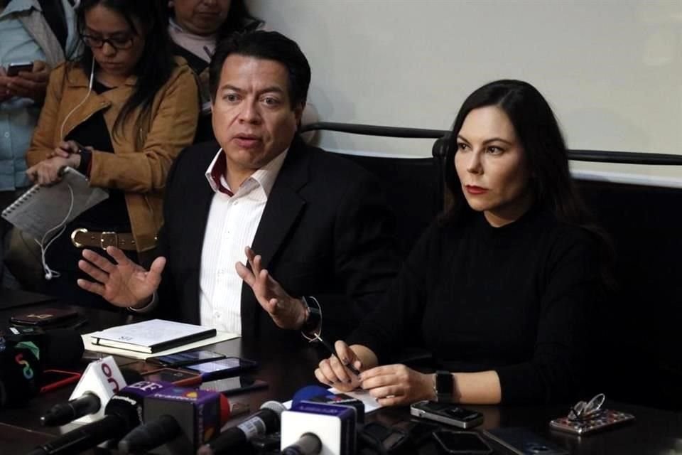 En conferencia conjunta con la presidenta de la Mesa Directiva, Laura Rojas, Mario Delgado indicó que los diputados necesitan de las instalaciones de San Lázaro.