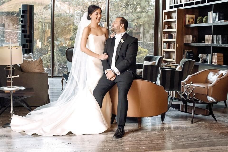 Lucía Meléndez Lozano y Esteban González Elizondo