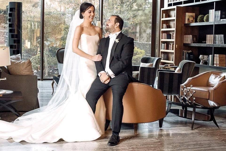 Lucía Meléndez Lozano y Esteban González Elizondo