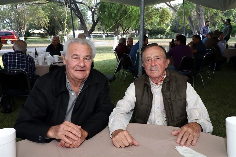 Homero Lozano y Sergio de la Fuente