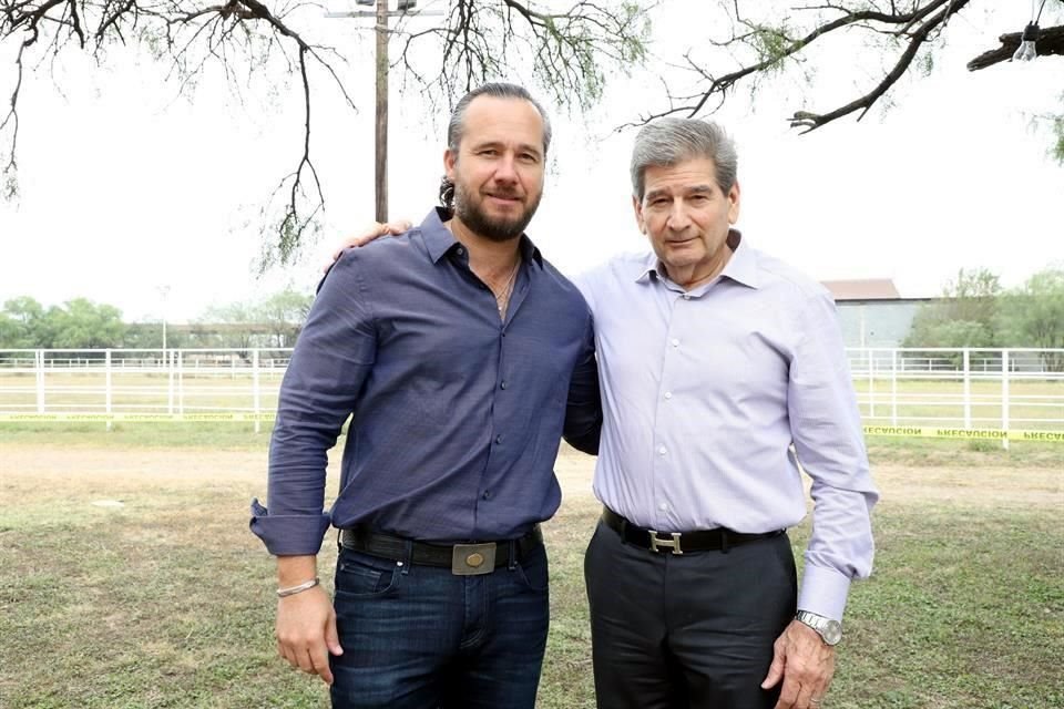 César Mena Salazar y Chano Villarreal Villarreal