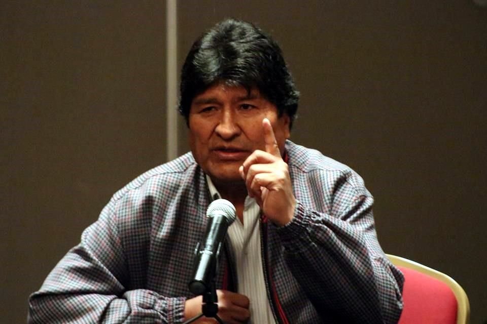 Evo Morales, ex Presidente de Bolivia.