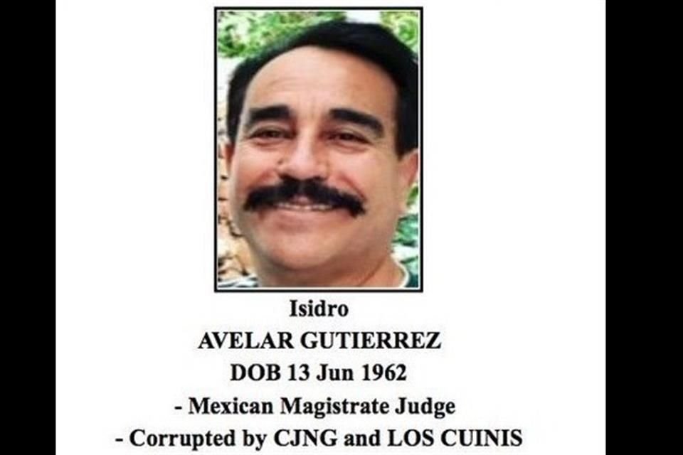 Por ahora, Avelar es el primer Magistrado en la historia que es internado en un penal de alta seguridad.