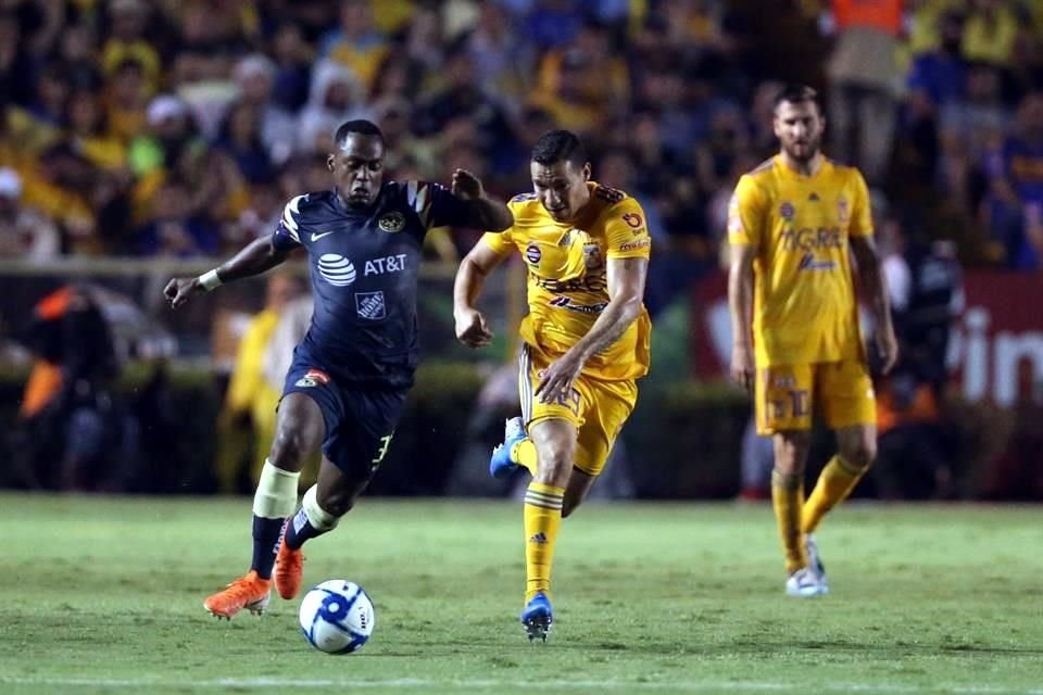 Tigres y América se vieron en la Fecha 6 e igualaron 1-1.
