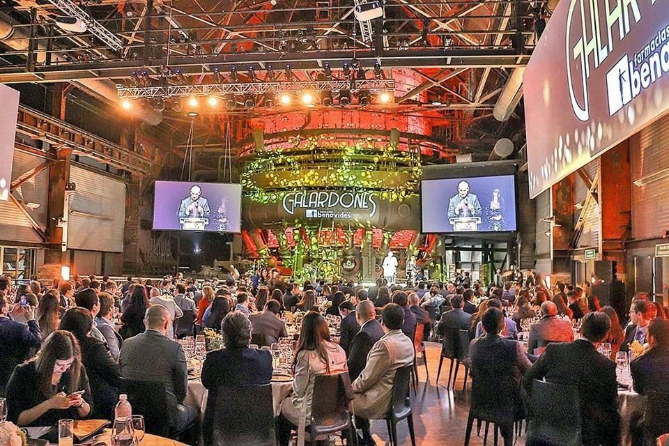 Museo del Acero Horno3 fue la sede de la Cena de Galardones.