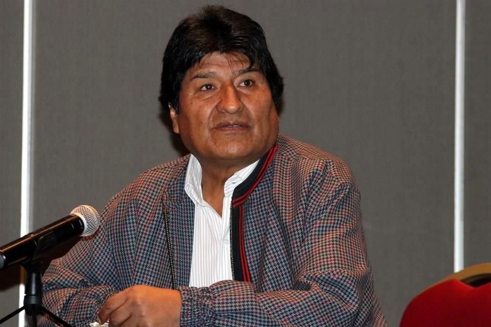 Evo Morales, ex Presidente de Bolivia.