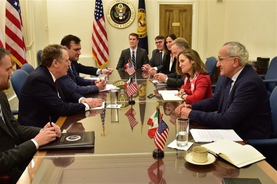 Esta semana, Seade se reunió en Washington con el representante de Comercio Exterior de Estados Unidos, Robert Lighthizer, y Chrystia Freeland, Viceprimer Ministra Canadiense.