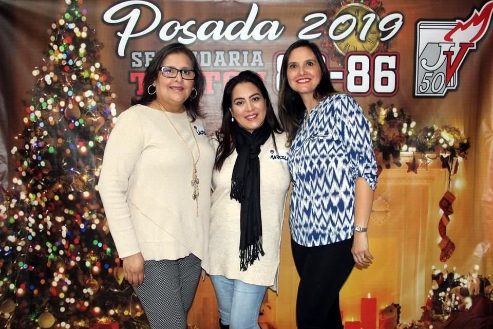 Yolanda Huerta, Laura Gaytán, Marcela Martínez y Mónica Rodríguez