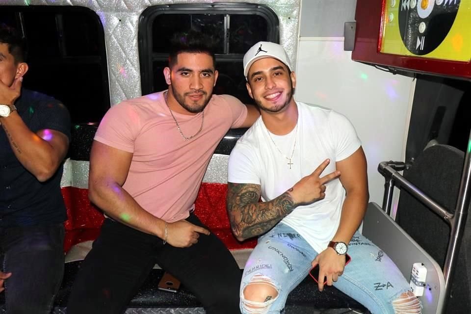 Alexis Aguilar y Brian Banda