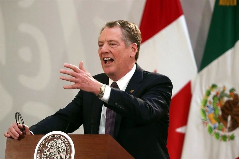 Robert Lighthizer, representante comercial de Estados Unidos.