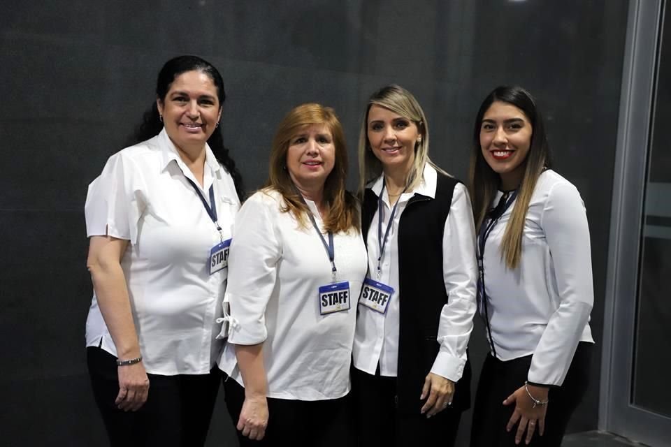 Sonia Garza, Martha García, Lupita de Frías y Regina Macías