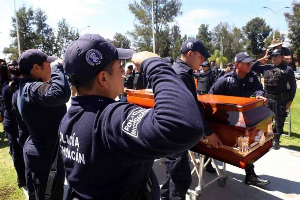 Michoacán es uno de los estados con más casos de policías asesinados.