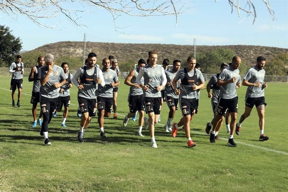 El equipo felino regresó este lunes a las prácticas de cara al siguiente torneo.