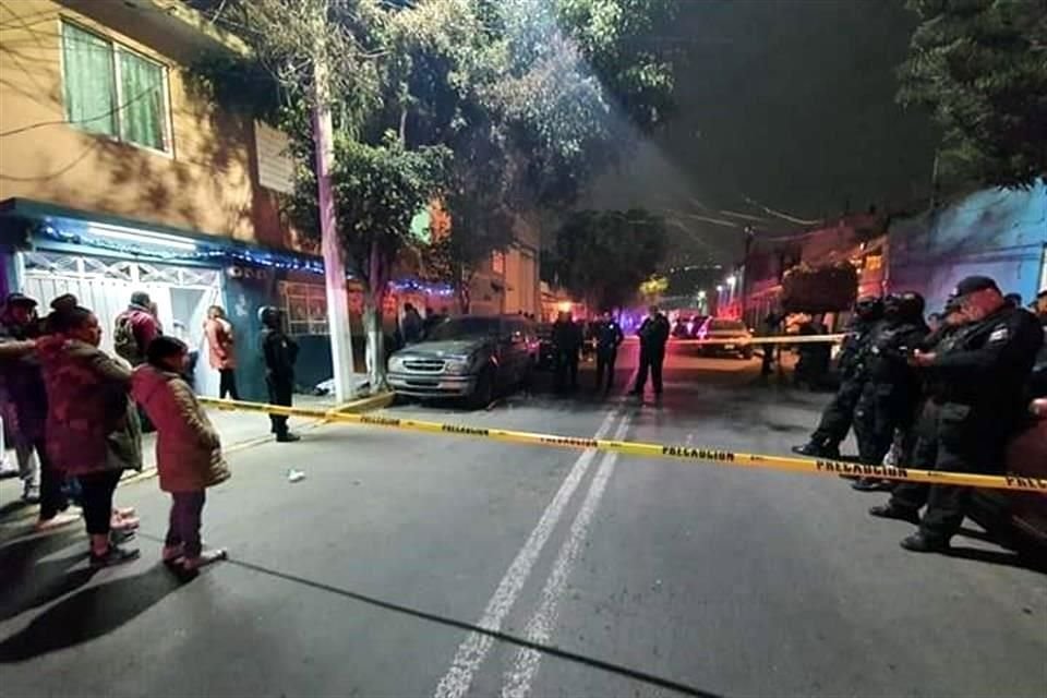 Un hombre fue muerto a balazos en calles de la colonia La Laguna, en el Municipio de Tlalnepantla.