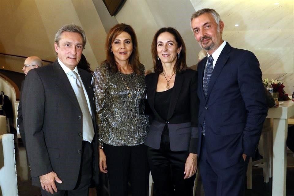 Roberto Caruso, Malú Santiago, Idoia Uribarri y Luigi de Chiara