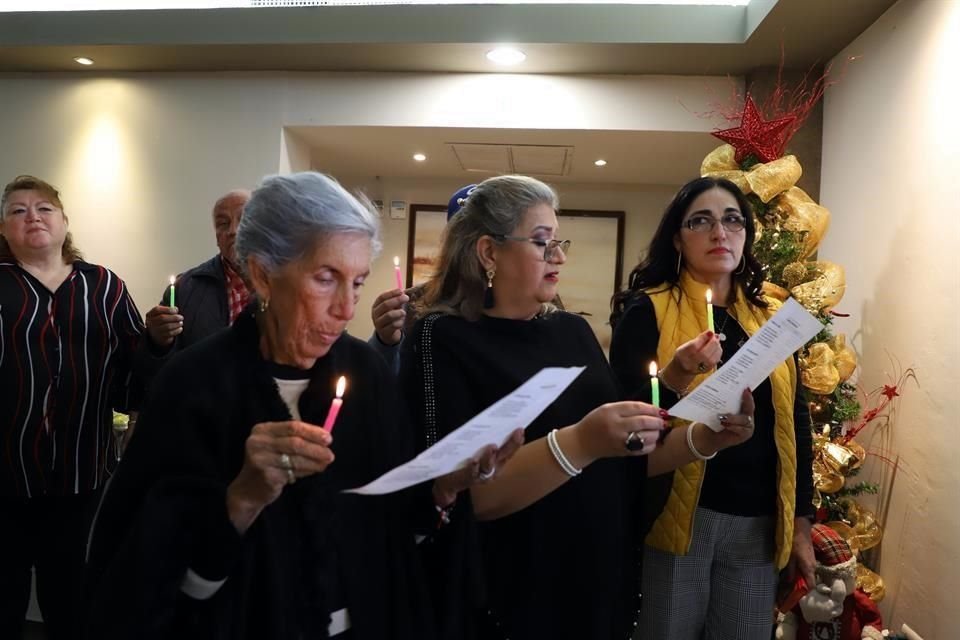 Enriqueta González, Patricia Rodríguez y Carmen Villarreal González
