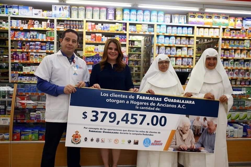 Tres instituciones recibieron una parte de la cifra.