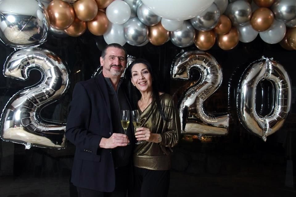 Sergio Lozano y Sylvia Garza de Lozano