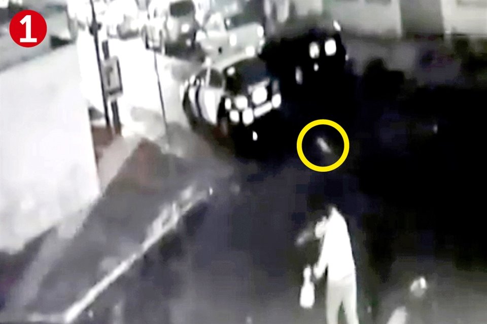 José Francisco Morales arrojó una lata a una patrulla de Apodaca.