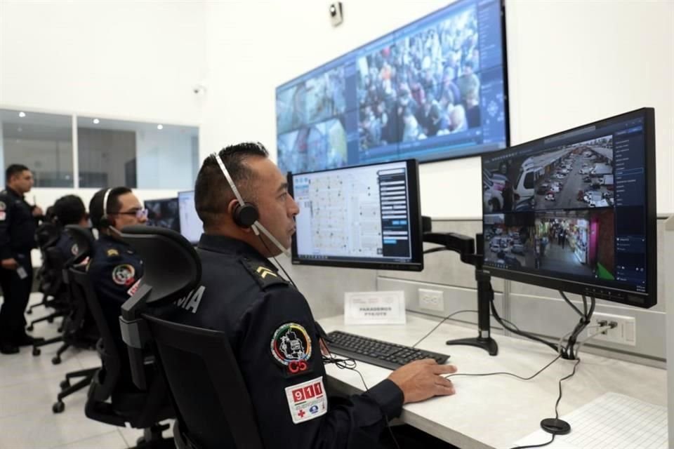 Con la inauguración de su C2, la Central de Abasto cuenta ahora con 636 cámaras -25 de ellas de 4k-, 100 botones de auxilio y 100 terminales de radio.