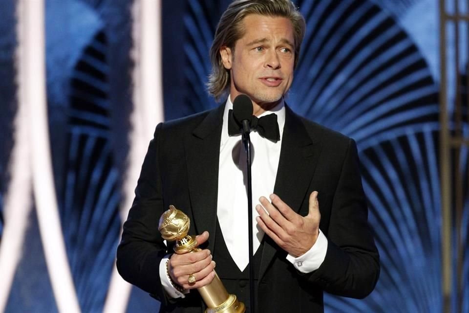 Brad Pitt se consagró como el Mejor Actor de Reparto por su actuación en 'Érase una Vez en Hollywood'.