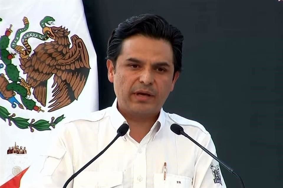 Zoé Robledo, director del IMSS, durante la ceremonia por el Día de la Enfermería.