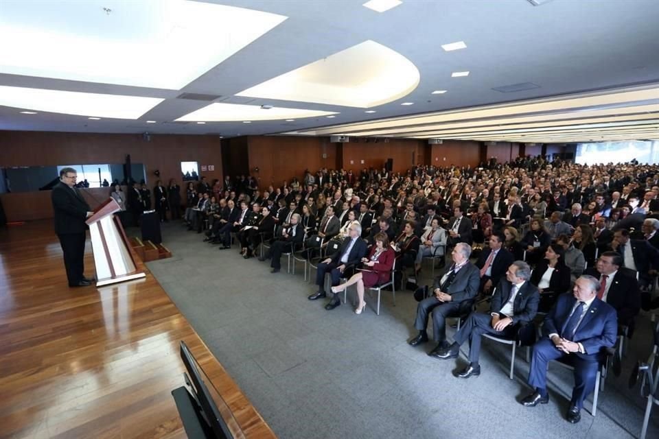 El Secretario en su mensaje a los diplomáticos.