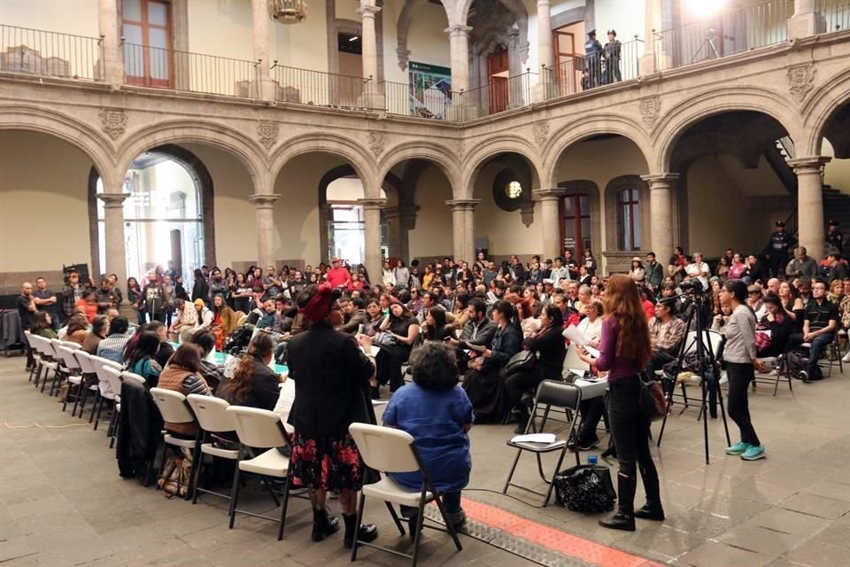 Esta es la tercera de las reuniones comprometidas con la Secretaría de Cultura de la CDMX tras la protesta afuera de Palacio Nacional el pasado 23 de diciembre.