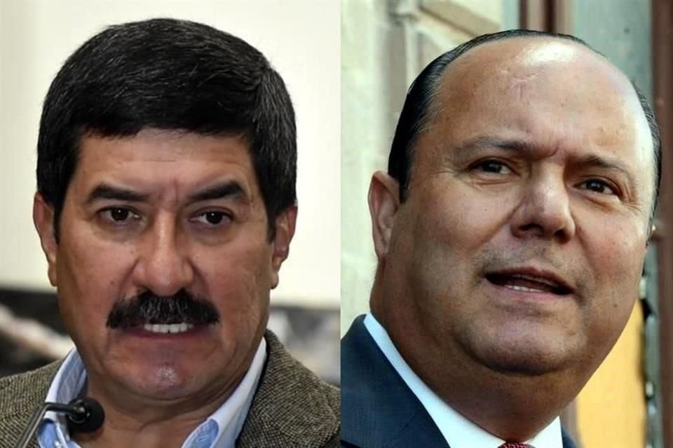 Javier Corral (izq.) y César Duarte (der.).