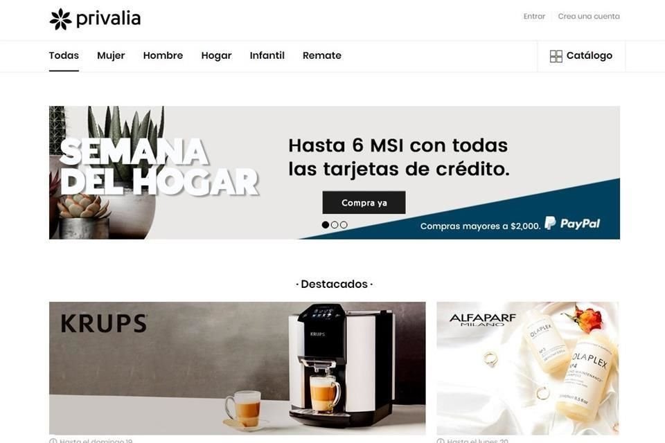 AXO an espera la aprobacin de Cofece para comprar la operacin de Privalia en Mxico.