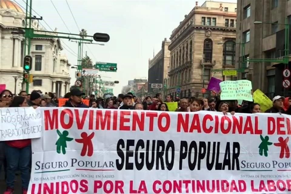 Los inconformes demandan que en mesa con Segob haya autoridades de Salud.