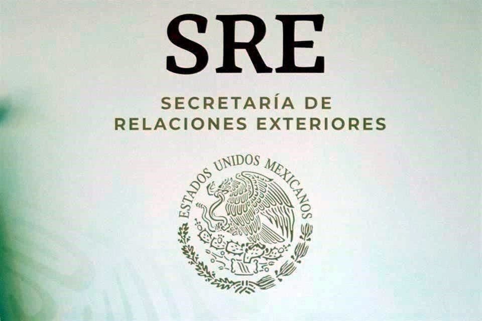 Ante la contingencia, la SRE reiteró la importancia de que los mexicanos utilicen sólo los canales oficiales.