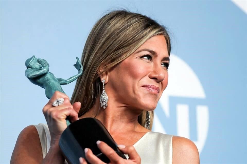 Jennifer Aniston obtuvo un SAG Award por su actuación en 'The Morning Show'.