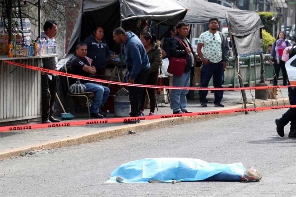 Paramédicos confirmaron el fallecimiento de la mujer de 22 años, quien fue identificada como Diana.