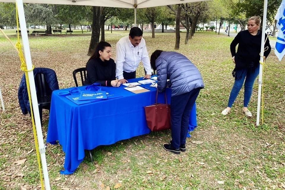 El domingo también harán la consulta en el parque de 9:00 a 13:00 horas.