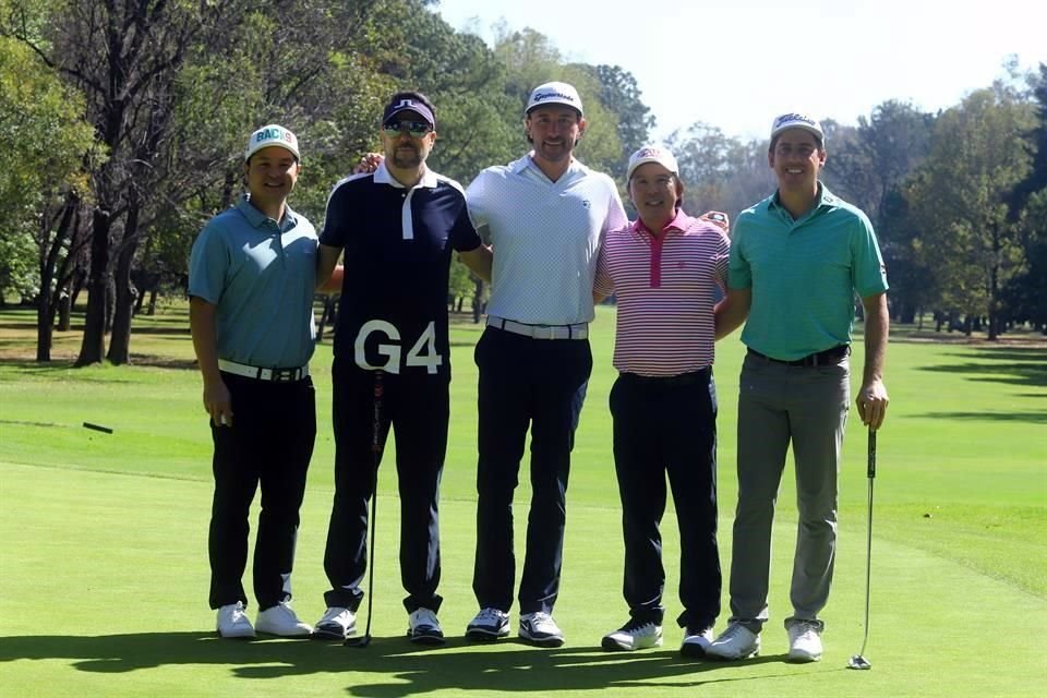Eduardo Chow, David Rosales, Eduardo Ortiz, Guillermo Chow y Rodo Cazaubon