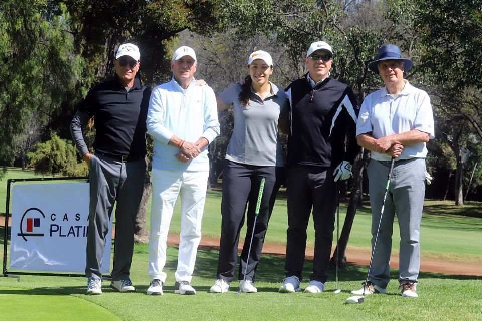 Pablo Martínez, Arturo Zárate, Daniela Darquea, Alejandro Orvañanos y Jaime Martí