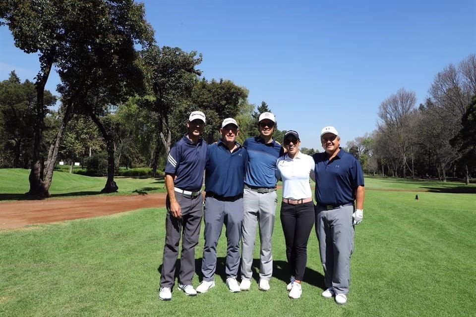 Mauricio Fernández, Evaldo Pratellessi, Yael Chain, María FAssi y Manuel Ramírez