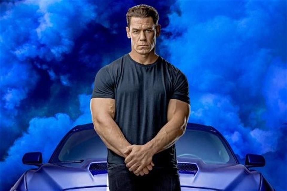 John Cena en uno de los pósters de 'Rápidos y Furiosos 9'.