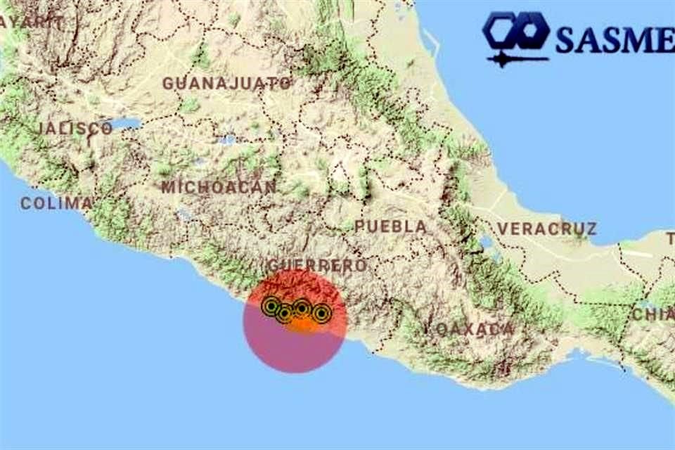 Un sismo, con epicentro en Acapulco, se registró esta tarde; no ameritó alerta sísmica.