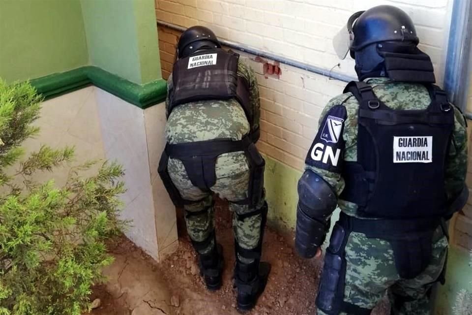 En la revisión del penal detectaron armas punzocortantes hechizas y animales diversos que fueron puestos a disposición de una autoridad ministerial.