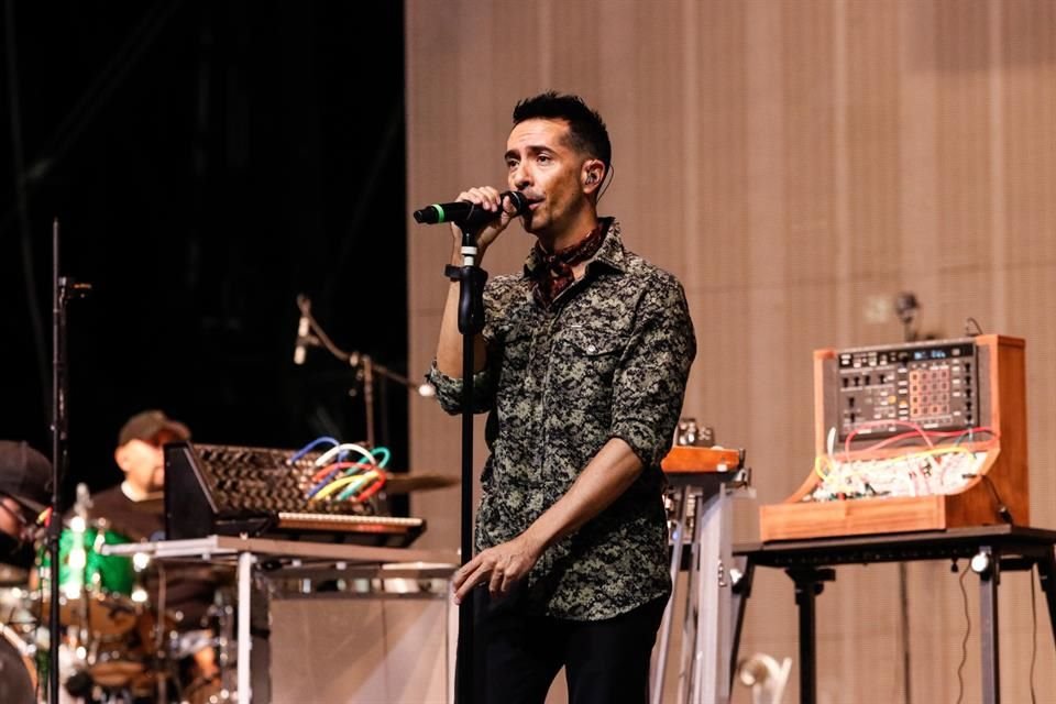 Jorge Soto, Alfonso Pichardo y Alex Midi ensayaron este viernes en el Auditorio horas antes de su concierto.