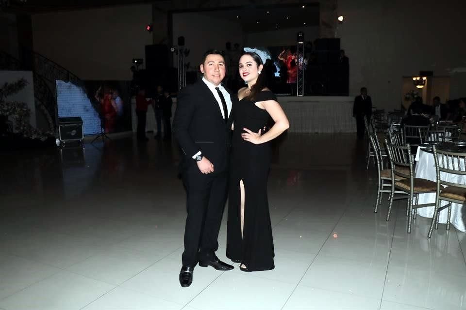 Cesar Salazar y Paulina Torres