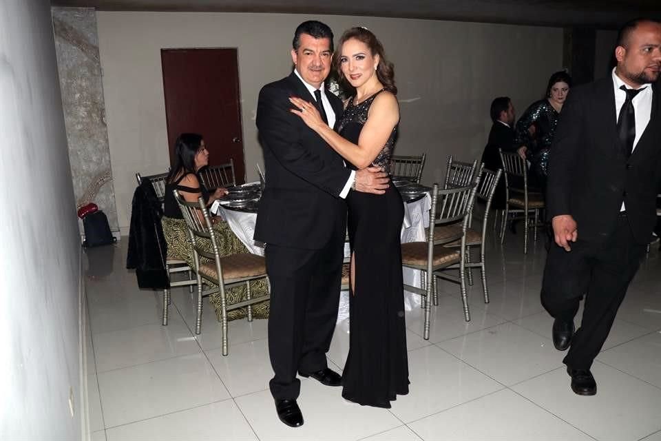 Mario Guajardo y Magdeli Huerta